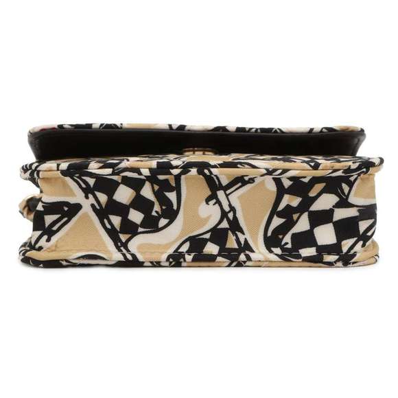 Chanel Checkered Flag Here Mark Canvas Chain Shoulder Bag - Picture 3 of 9